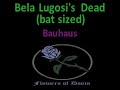 Bauhaus - Bela Lugosi's Dead (bat sized) (goth ゴス karaoke カラオケ lyric video 英語) fod00037
