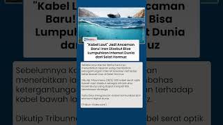 Ancaman Digital Global Muncul dari Hormuz, Kabel Internet Bawah Laut Jadi Titik Rawan Baru