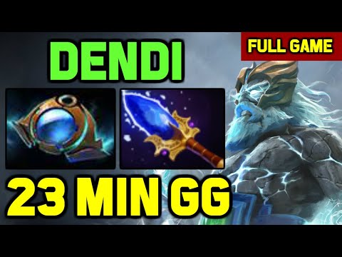 Dendi MID Zeus FAST Farm Scepter NO DEATH Gameplay