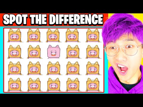 CRAZIEST SPOT THE DIFFERENCE CHALLENGES! (ALPHABET LORE, POPPY PLAYTIME, RAINBOW FRIENDS, & MORE!)