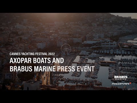 Axopar at Cannes Yachting Festival 2022 - Press Event & New Launches