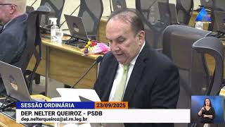 NELTER QUEIROZ EMITE PESAR PELO FALECIMENTO DE ERINALDO ESTEVAM (JARDIM DE PIRANHAS)