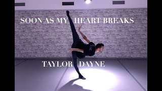 TAYLOR DAYNE - Soon as my heart breaks - Benoit Tardieu Choreography