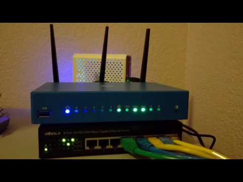 Turris Omnia Router LEDs: WAN and WiFi usage