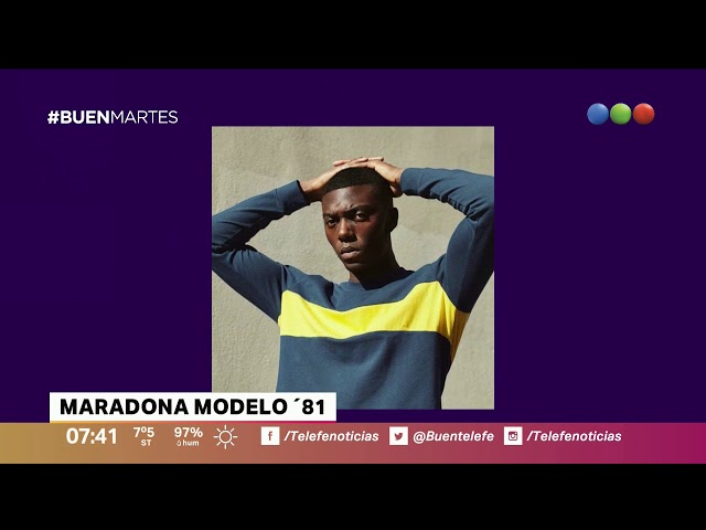 Vídeo relacionado con Camiseta de Fútbol Diego Armando Maradona. Réplica Oficial. Camiseta de Fútbol Argentina para Niño y Adulto., Azul oscuro y blanco, S