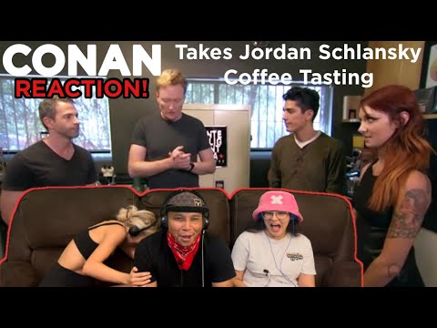 CONAN Takes Jordan Schlansky Coffee Tasting - Reaction!