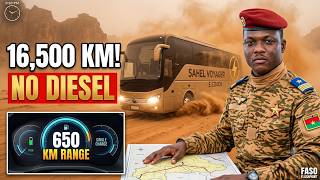 🇧🇫 No Diesel. No Limits! Burkina Faso’s Bus Took Over Africa | Ibrahim Traore Revolution
