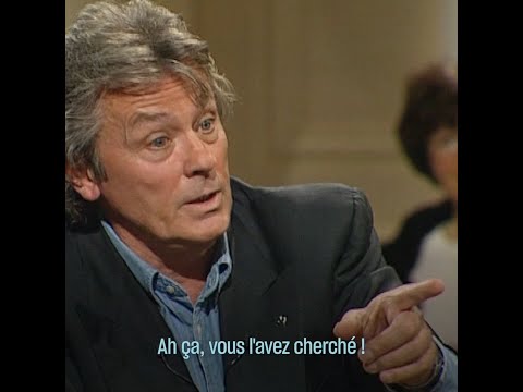 Alain Delon answers Bernard Pivot's Proust questionnaire | INA Archive - #CulturePrime