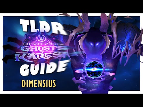 TLDR DIMENSIUS Normal / Heroic Boss Guide | Manaforge Omega WoW 11.2 Raid Guide