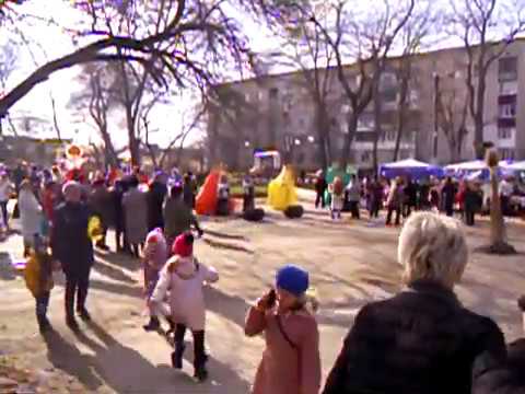 Масленица 2020 . Голая Пристань .