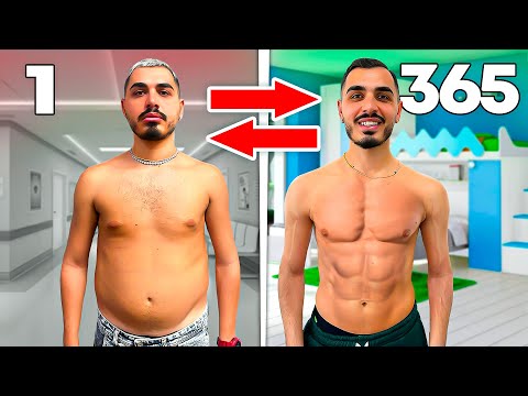 MY PHYSICAL TRANSFORMATION AFTER 365 DAYS OF DIET AND GYM...