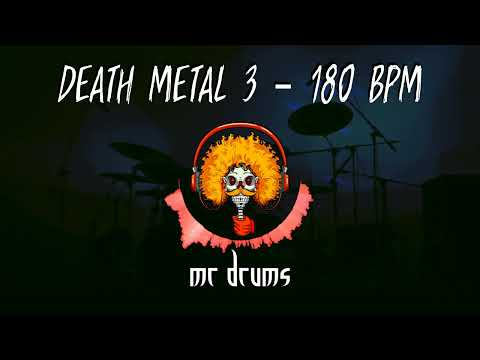 Death Metal 3 - 180 BPM | Backing Drums | Only Drums