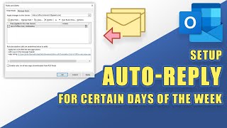 Outlook - Setup a Recurring Out-of-Office Reply for Certain Days of the Week