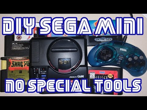 No special tools DIY SEGA Genesis MINI Classic