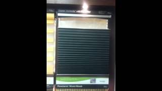 Motorized Honeycomb Shade w/ Top-Down Bottom-Up