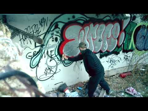 CHROME, RED & BLACK RAW GRAFFiTTi THROWEE | wite! | IN ABANDONED BUILDING