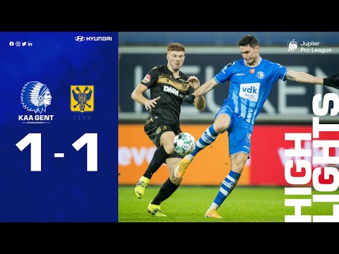 🎬 KAA Gent - STVV: 1-1 (MD 22⎢20-21)