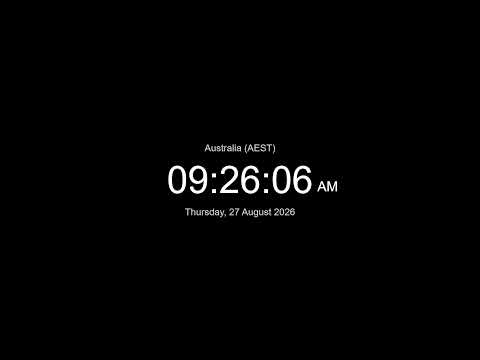 Current Time In Wa