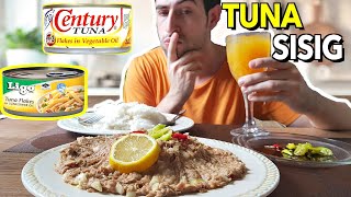 Easy &quot;CRISPY TUNA SISIG&quot; Pang BUDGET FRIENDLY Quarantine Food Idea 👌🇵🇭
