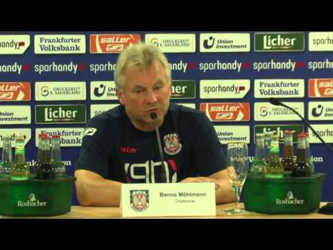 Pressekonferenz vor dem Pokalspiel gegen Optik Rathenow