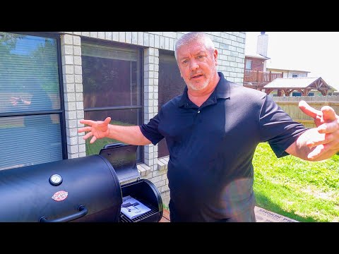 Char-Griller Smokin Pro Charcoal Grill and Offset Smoker