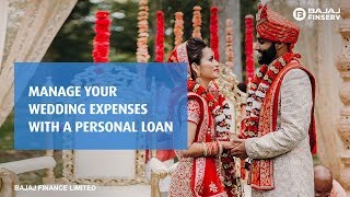 Manage your Wedding Expenses with a Personal Loan