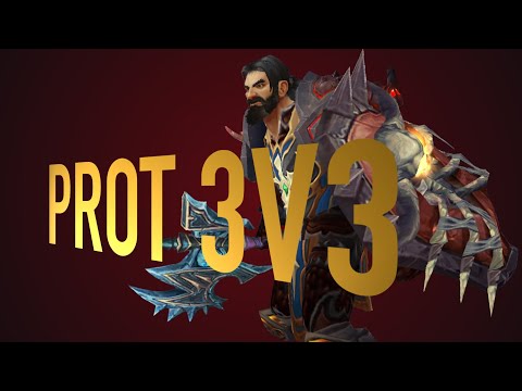 WotLK Protection WARRIOR PvP Demonstration in 3v3 Skirmishes
