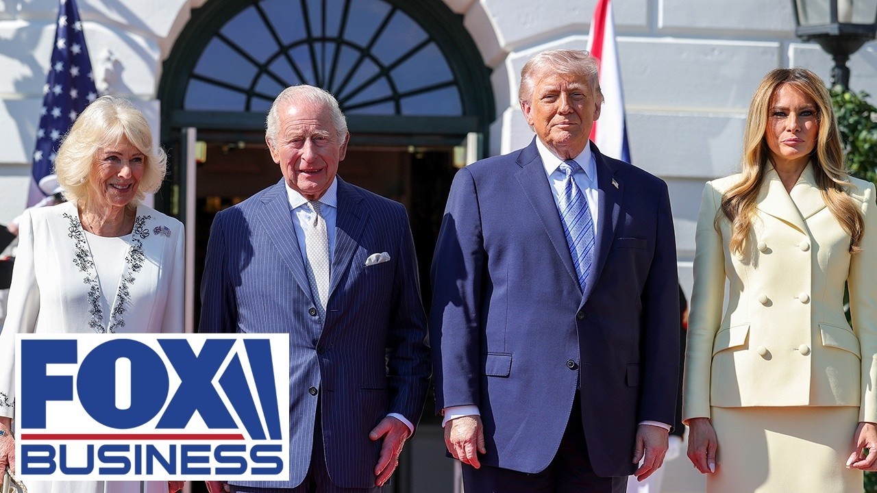 WATCH: President Trump, first lady participate in final farewell to King Charles and Queen Camilla