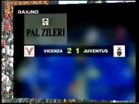 1996-97 (5a - 13-10-1996) Vicenza-Juventus 2-1 [Otero,Ferrara,M.Beghetto] Servizio 90°Minuto Rai1