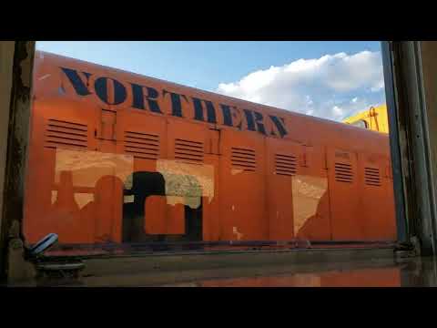 Riding the NNRY "Sunset and Champagne" train