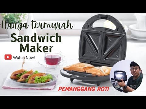 Pemanggang Roti UNYU dari Advance SW 101 | Pemanggang Roti Termurah | Unboxing|Sandwich Maker SW-101