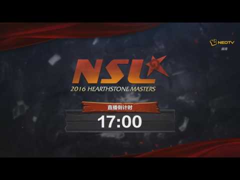 Dog vs JasonZhou - $60k Celestial Invitational NSL Hearthstone Masters 2016
