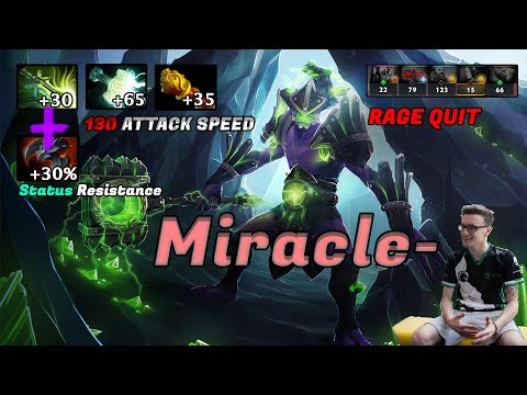 Miracle- [Faceless Void] 24 Kills Insane Bash | Enemy Rage Quit!
