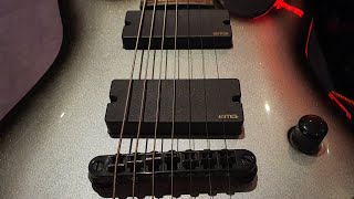 Video thumbnail for Jackson 7 String Soloist X Series Arch-Top SLATTXMG3-7 Silver Burst Guitar Made In Indonesia by Essex Recording Studios