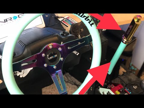 Custom NRG Handbrake for my Logitech g920 and how I made it