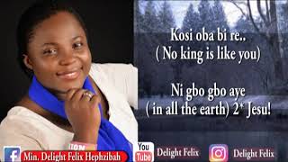 LYRICS VIDEO OF&quot; YOUR MIGHTY HAND&quot; BY DELIGHT FELIX