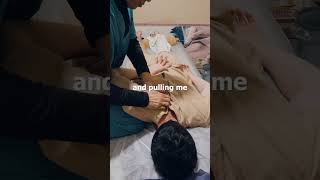 I Tried the Best CHINESE Tuina Massage in China to Fix my Back! #shorts