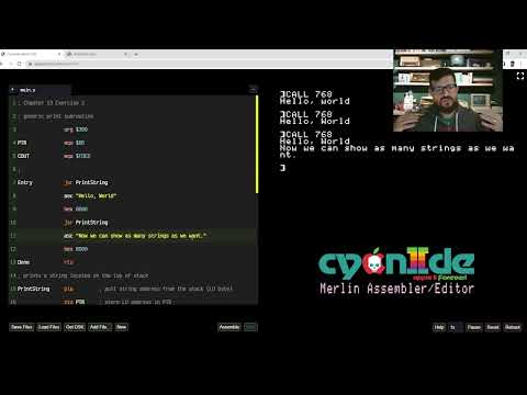 Learning 6502 Assembly on the Apple II, the easy way - Ep. 12: I/O routines