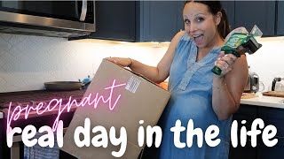 REAL DAY IN THE LIFE OF A PREGNANT MOM OF 3