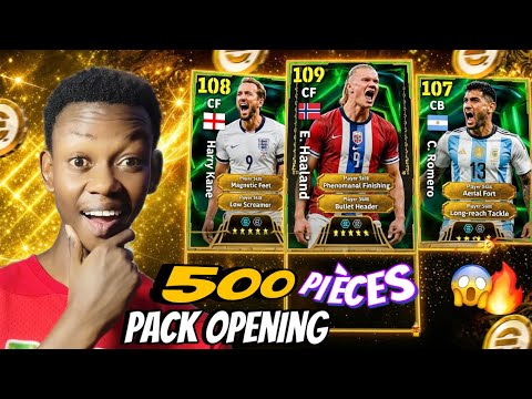 Pack opening et teste ✅ haaland,Kane et Romero 