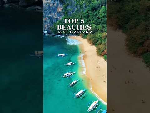#TOP5 #BEACHES #SOUTHEASTASIA #shorts #travel #reels #youtubeshorts #short #beachlife #traveler #yt