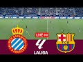 LIVE Espanyol Vs Barcelona La Liga 24 25 Full Match Video Game Simulation