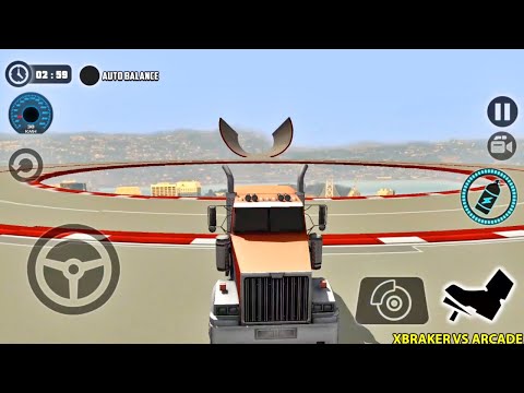 Impossible Car Tracks 3D - Truck Unlocked Driving Stuns Simulator Update - Android Gameplay 2021