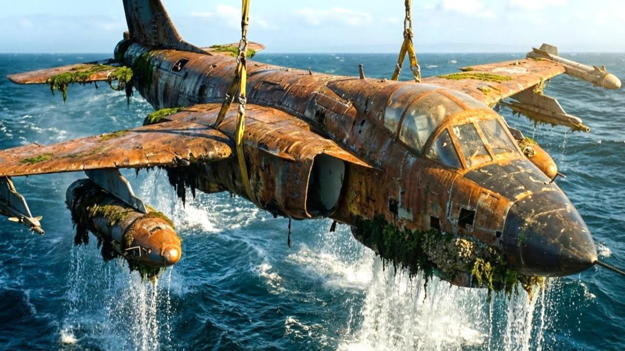 Deep-Sea MiG-17 Restoration — Turning a Barnacle-Covered Wreck Into a Flight-Ready Combat Jet