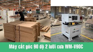 Máy cắt góc Bàn, góc Tủ 2 Lưỡi cưa WM-V90C