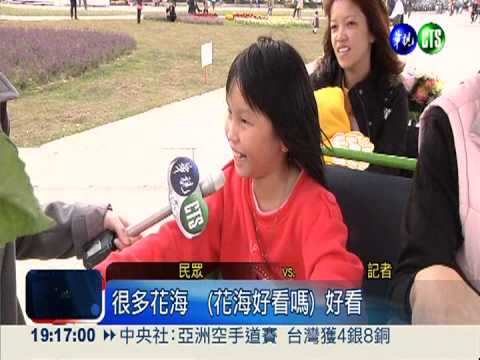 週末去哪玩? 大佳河濱公園賞花"趣"