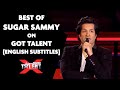 Best of Sugar Sammy on France's Got Talent (with english subtitles)