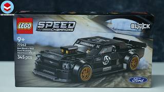 LEGO Speed Champions 77262 Ken Block's 1965 Ford Mustang Hoonicorn RTR V1 - LEGO Speed Build Review