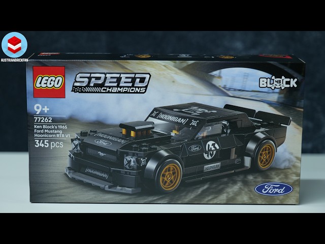 Vídeo relacionado con LEGO Speed Champions 65 Ford Mustang Hoonicorn V1 de Ken Block - Maqueta de Coche de Carreras de Juguete con Minifigura Coleccionable - Regalo Stem para Niños de 9+ Años - 77262
