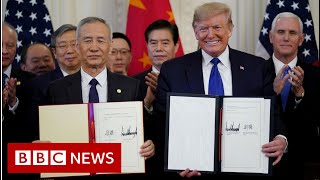 US China Trade Deal - BBC News